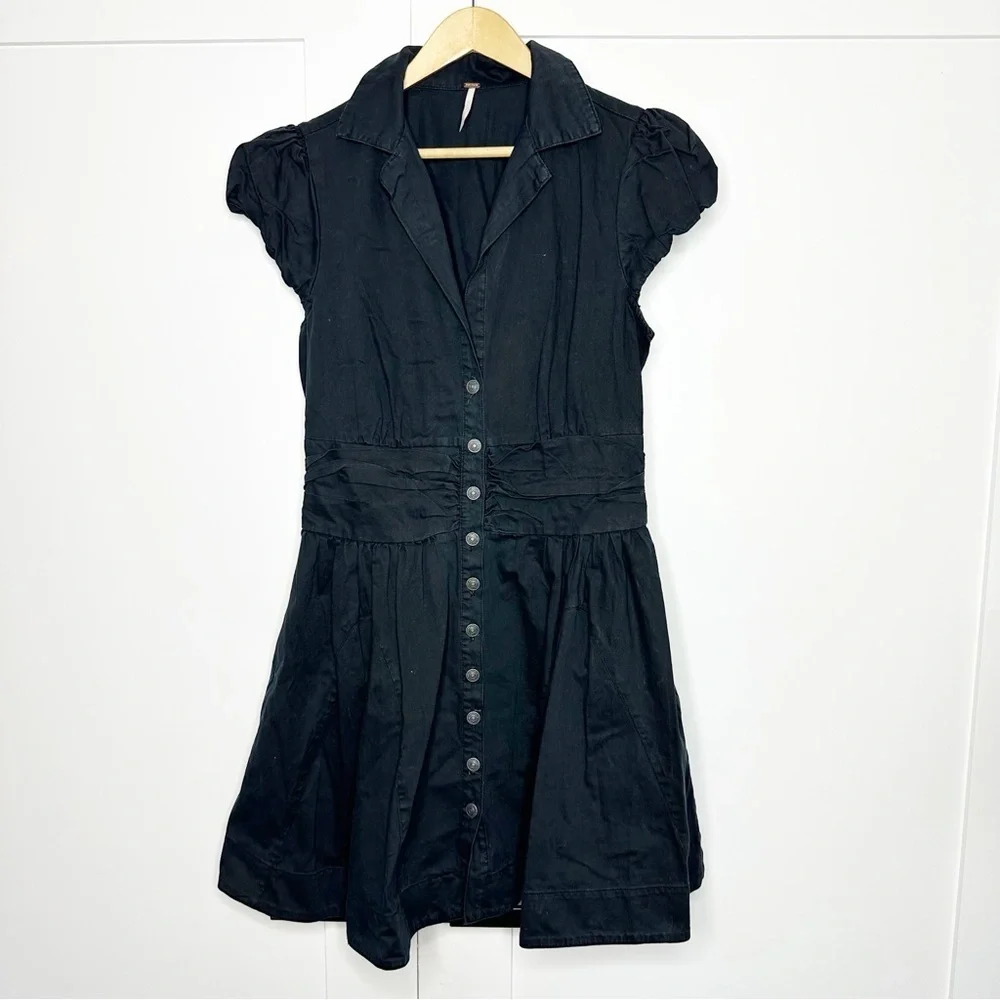 chester denim mini dress Free People Chester Mini Dress in Lightest Rose CARY LANE